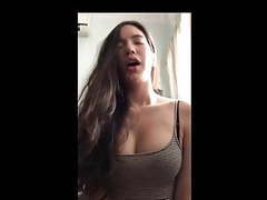 Korean Nudes presents: Asian college girl with big boobs riding cock