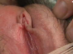 Korean Nudes presents: Hairy solo asian contracting and wet
