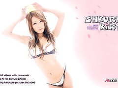 Korean Nudes presents: Cutie with natural tits sakura kiryu rides a hard boner