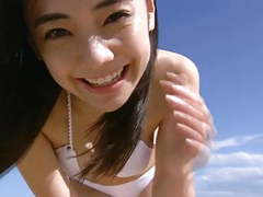 Korean Nudes presents: Kana cute asian girl beach angel (non-nude)