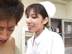 Korean Nudes presents: Very hot and sexy asian nurse -  sucking nurse