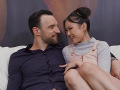 Korean Nudes presents: Lulu chu with shaved pussy and natural tits gets fucked hard