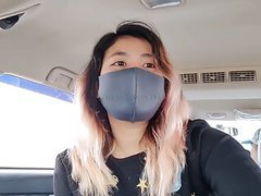 Korean Nudes presents: Risky public sex -fake taxi asian, hard fuck her for a free ride - pinayloversph