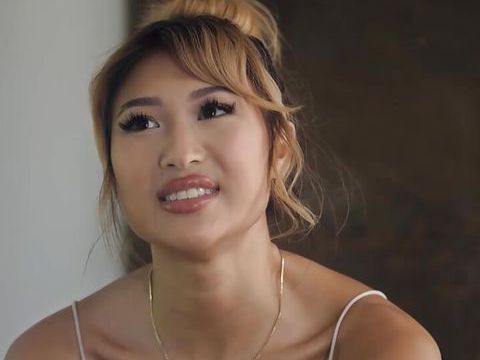 Korean Nudes presents: Asian jennie rose strap on fucks newbie masseuse mina luxx