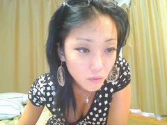 Korean Nudes presents: Asian webcam girl tease and strip