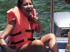 Korean Nudes presents: Chick snorkeling in thailand in her bikini